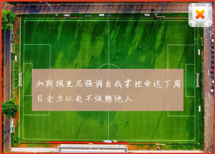 加斯佩里尼强调自我掌控命运下周日全力以赴不依赖他人